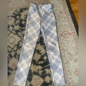 Tiger mist plaid pants